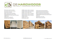 Desktop Screenshot of dbhardwoods.com